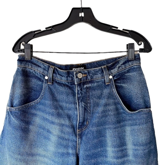 EB Denim Frederic Barrel Jeans Wide-Leg High-Rise Blue Dream 29 EUC - Picture 5 of 10